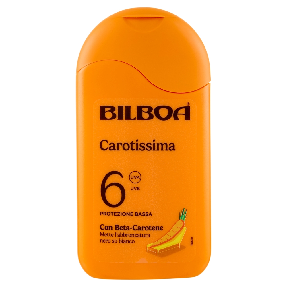 Bilboa Carotissima 6 Protezione Bassa con Beta-Carotene 200 ml